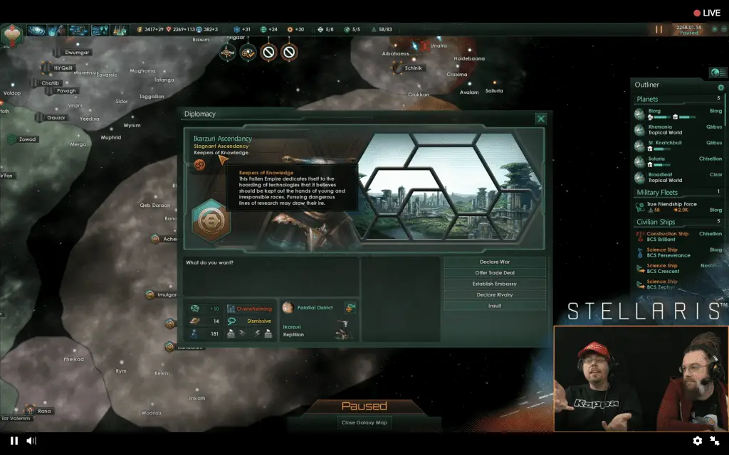 Stellaris Streams