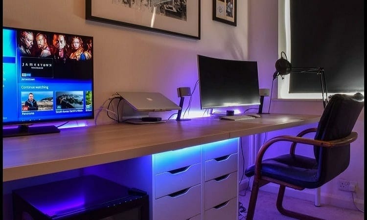 ambient lighting for streaming