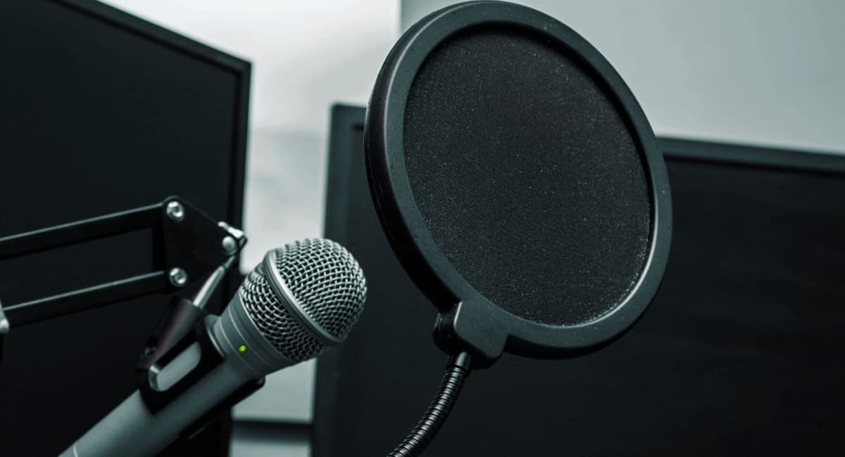 A Pop Filter Or Windscreen